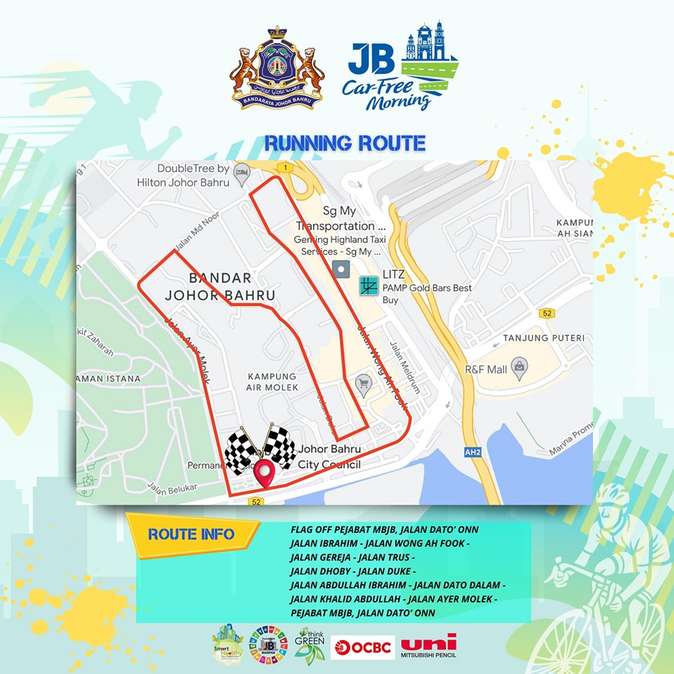 ASIA PACIFIC CLIMATE WEEK FUN RUN 2023 & JB CAR FREE MORNING