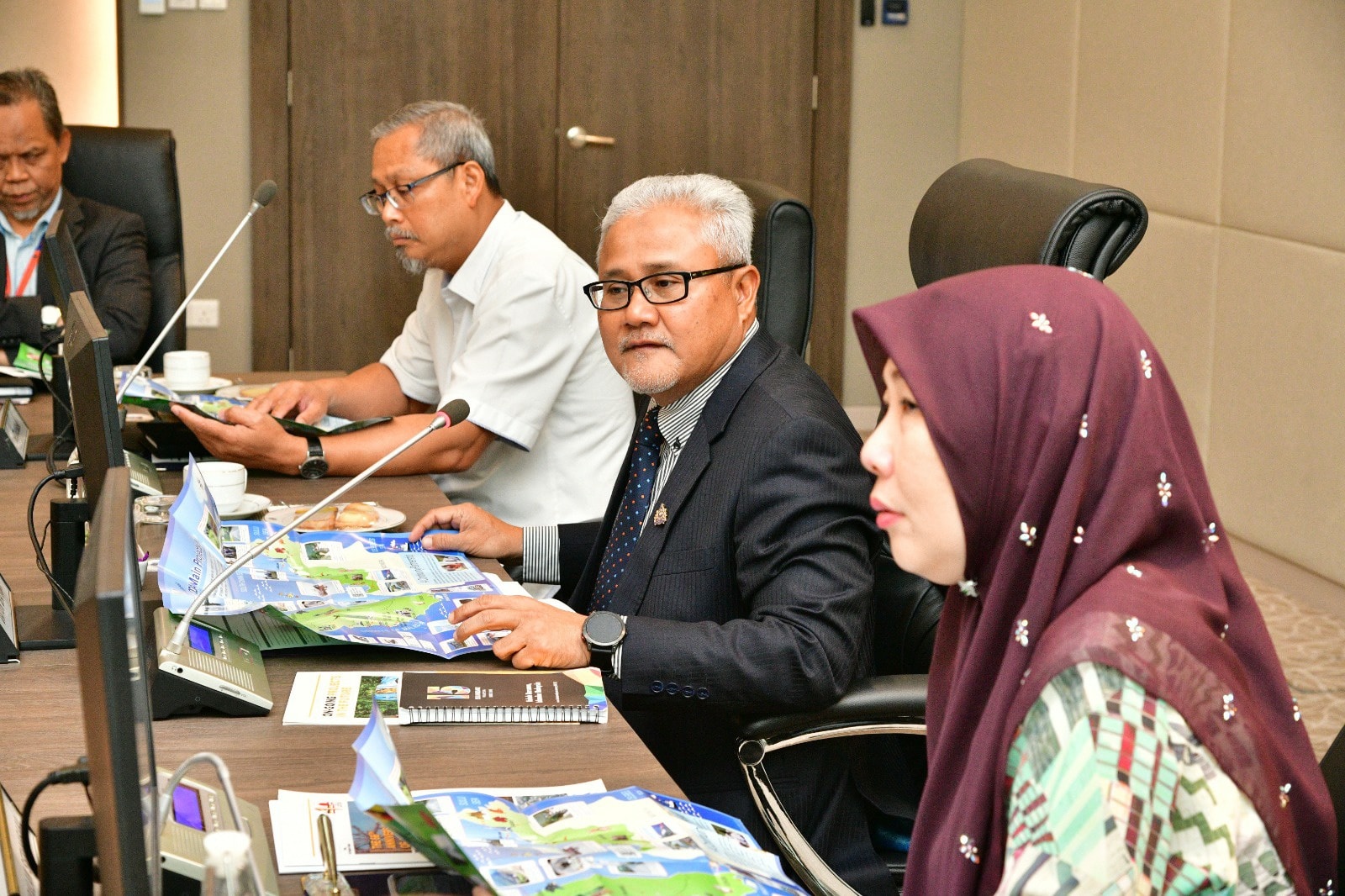 SESI KUNJUNGAN HORMAT DAN PERBINCANGAN BERSAMA DELEGASI CITY OF KYOTO, JICA DAN KYOTO ENVIRONMENTAL ACTIVITIES ASSOCIATION 